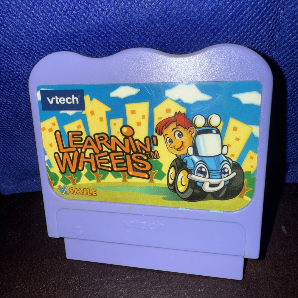VTech VSmile Learnin’ Wheels Learning Game Cartridge