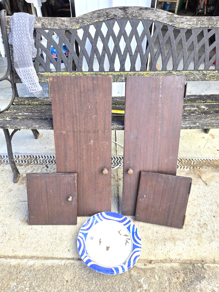 VICTOR Victrola Talking Machine Phonograph Doors Panels & Hardware