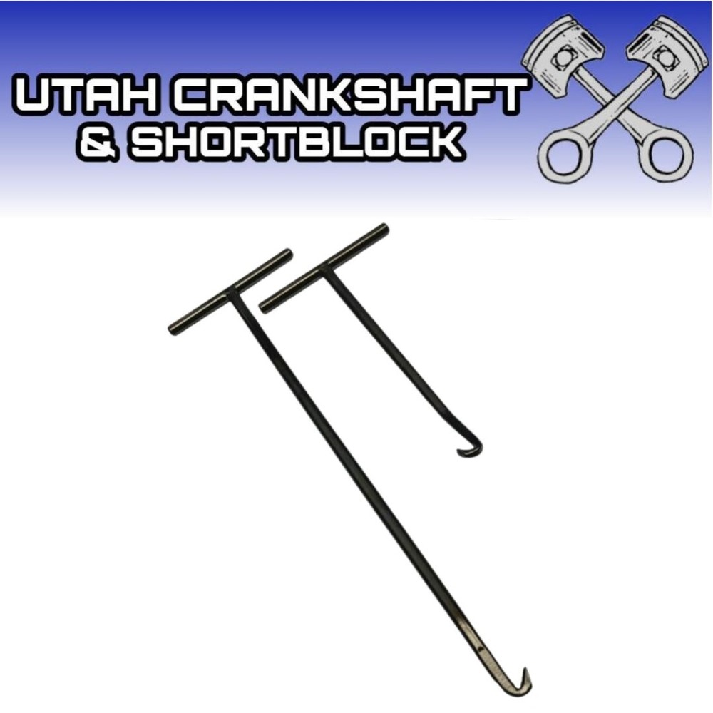 Ski-Doo 6"/10" Exhaust Spring Puller Pack 2 Stroke Snowmobile Hook Tool