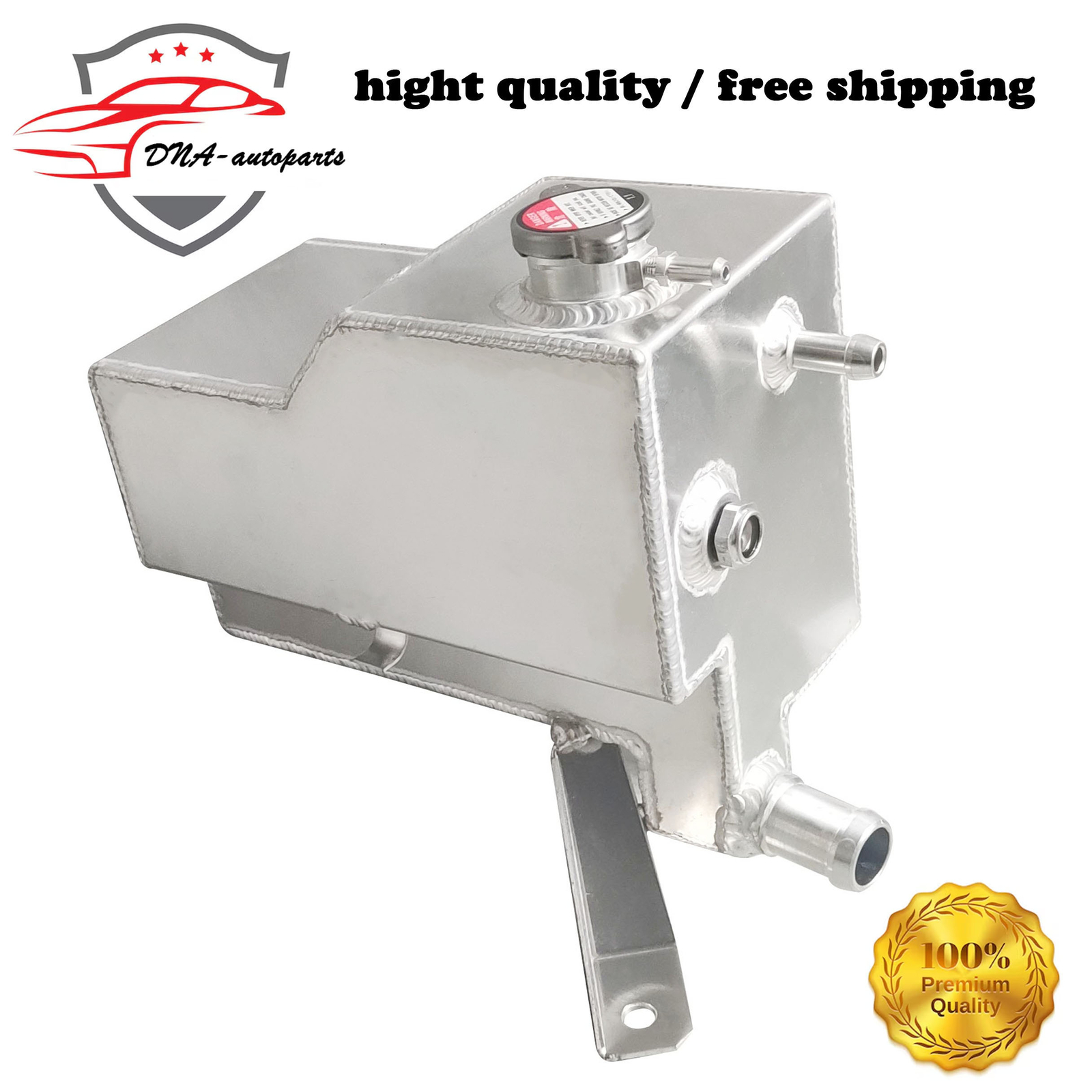 Aluminum Coolant Reservoir Tank For Chevy Silverado GMC Sierra 1500 Pickup