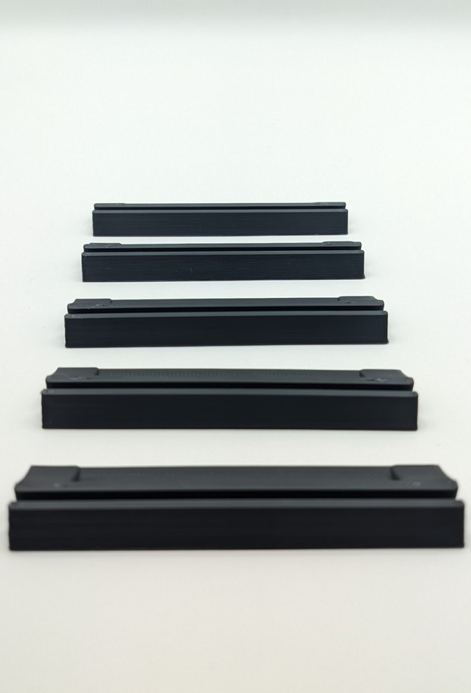 Trading Card Holder Upright Display - 5 Pack Black