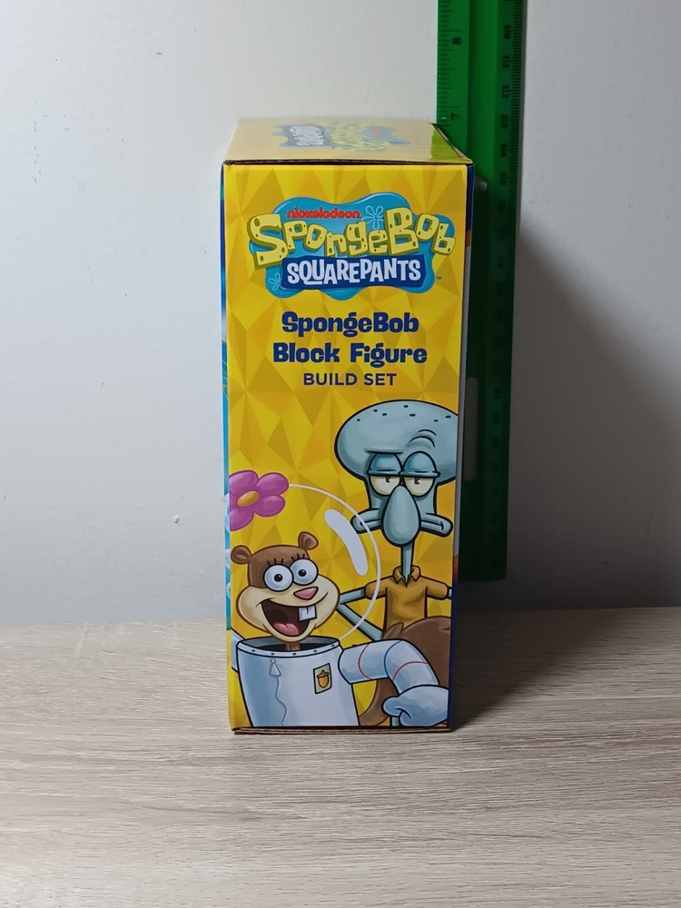 *FREE SHIP* SPONGEBOB Squarepants BlockHead Snap & Switch Brick Set