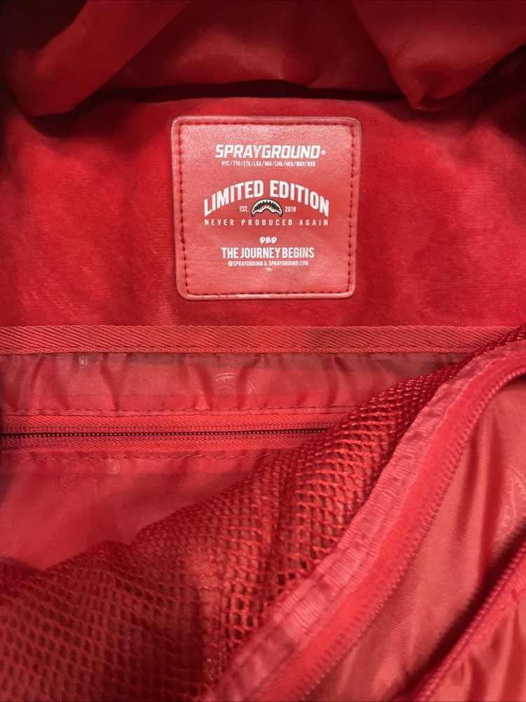 SPRAYGROUND - TOO MANY KARATS Limited Edition Backpack