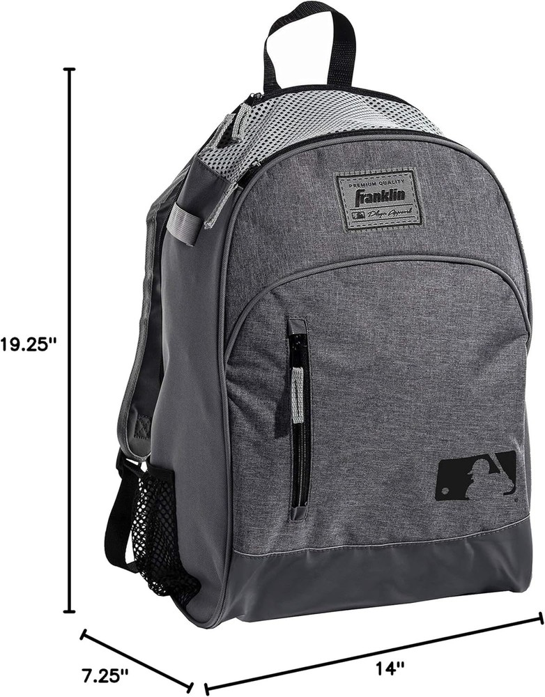 MLB Kids Batpack - Spacious Baseball Backpack with Ventilation & Pocket Storage