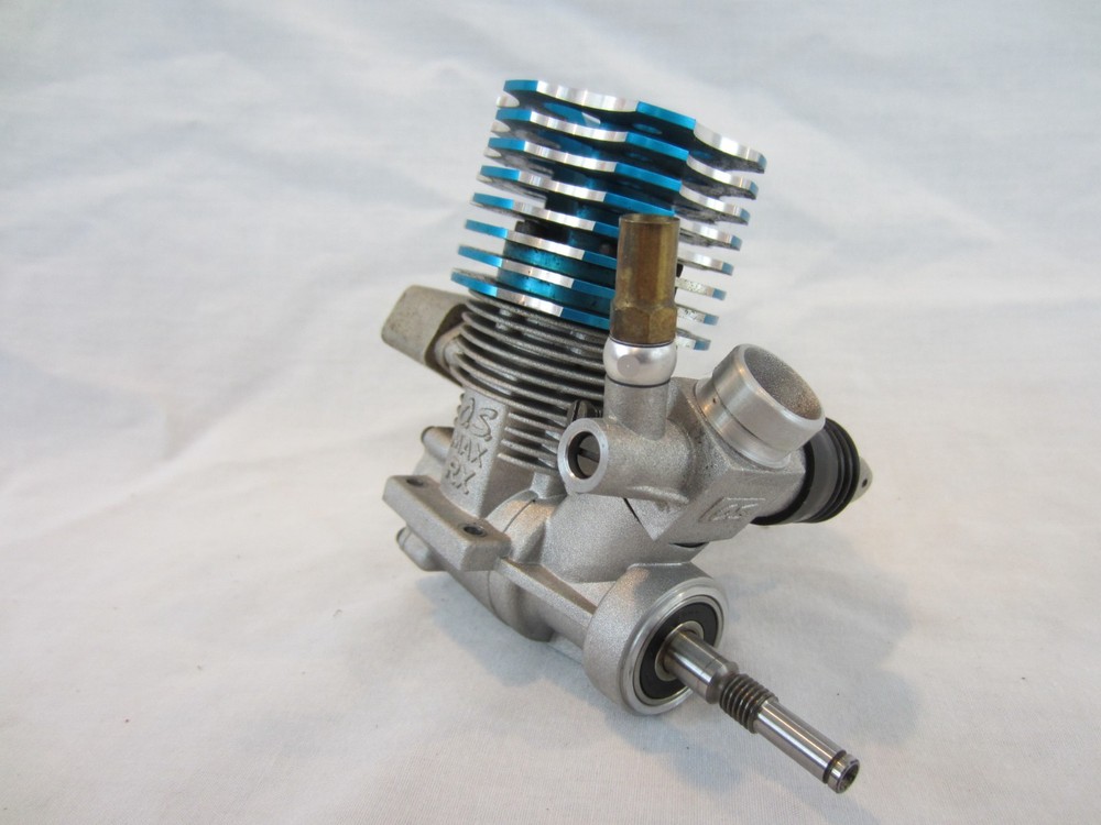 O.S. Max RX-R .21 RC Car Engine, USED