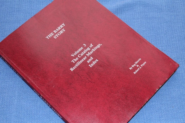 The Barry Story Volume 3 Rectilinear Markings Morris Payne BlueLakeStamps