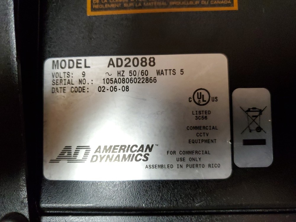 American Dynamics AD2088