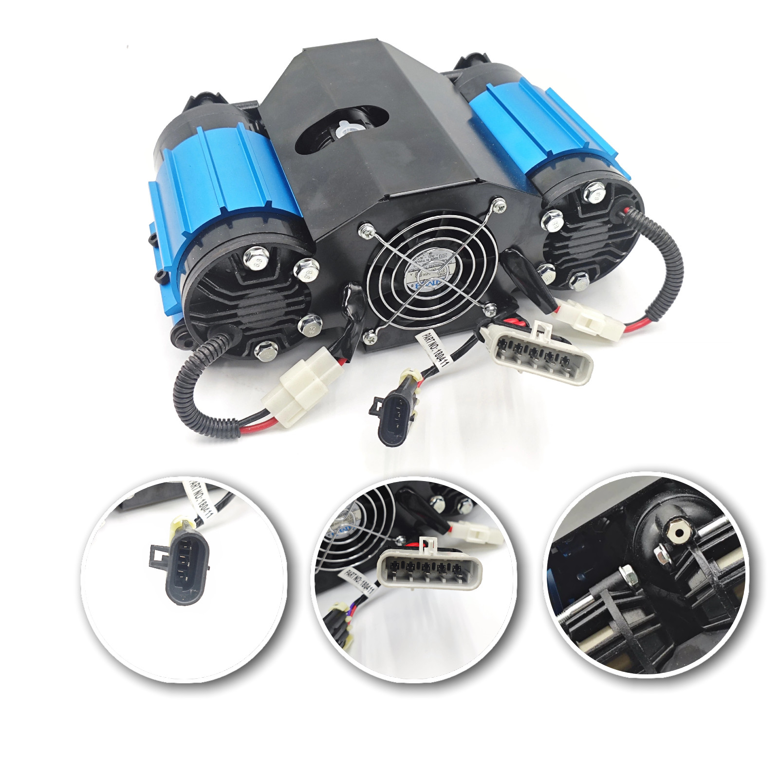 Twin Motor On-Board Universal Air Compressor Lot 12V Replacement for CKMTA12 NEW