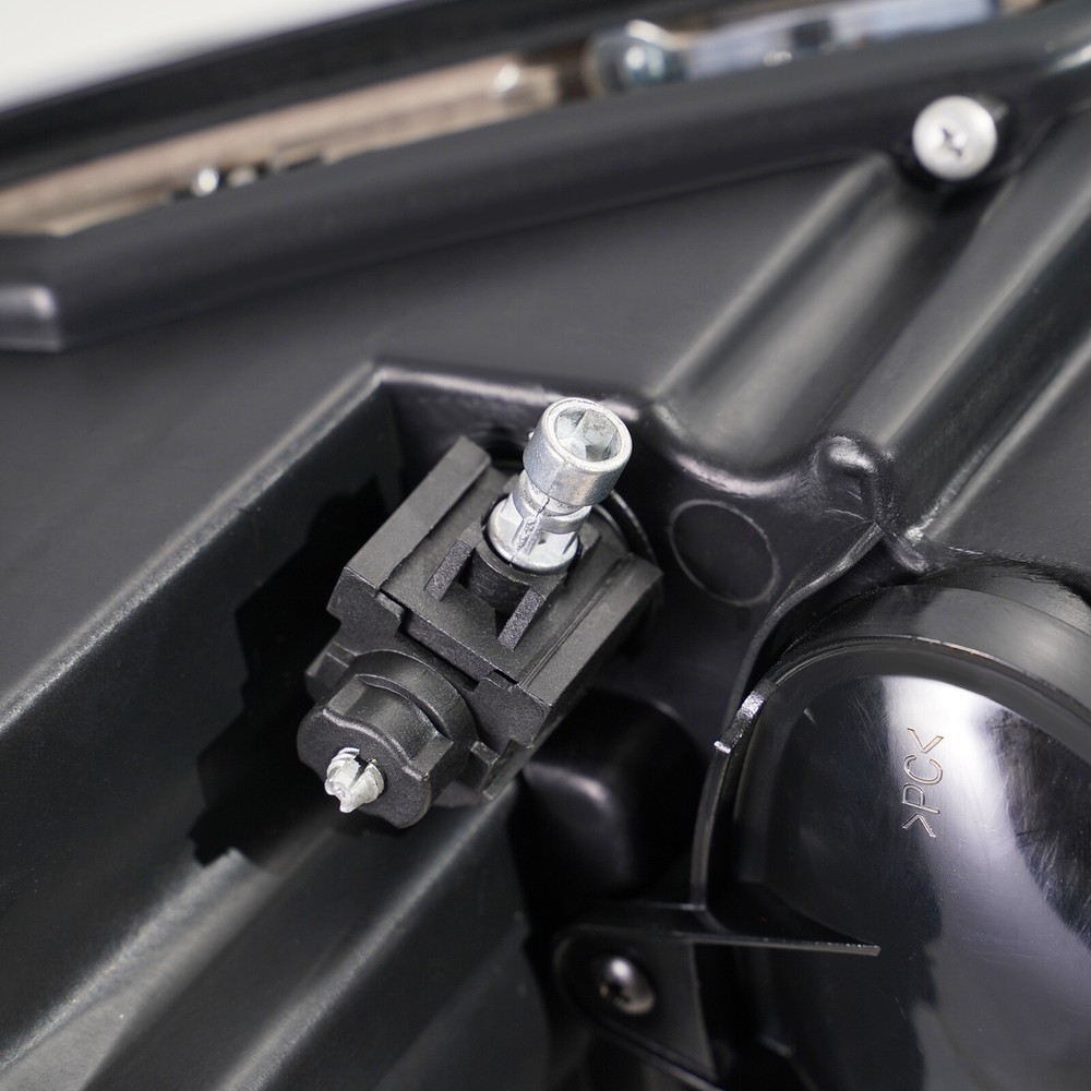 For 2008-2014 Cadillac CTS Halogen Upgrade Headlights Black Conversion Pair