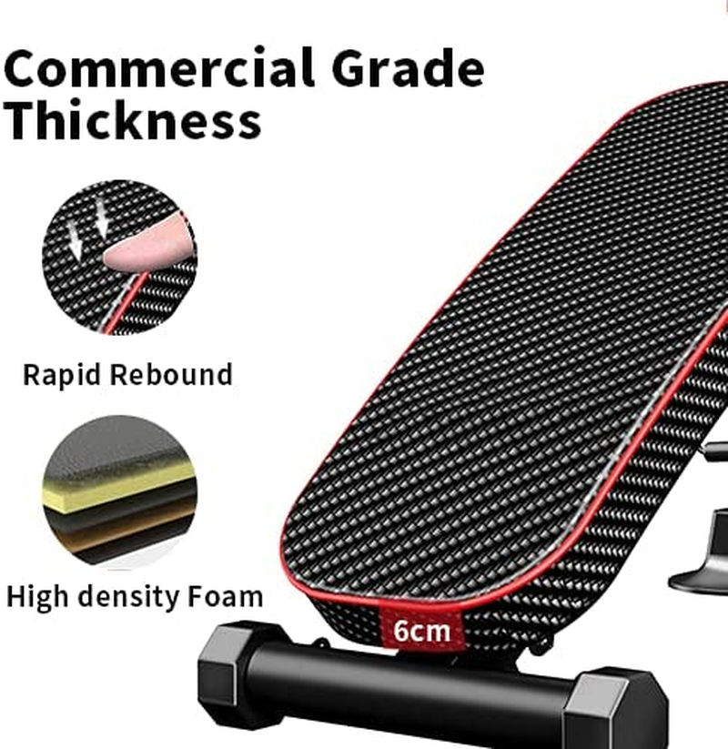 Adjustable Weight Bench Dumbbell Weight Bench Foldable Workout Bench for Gym