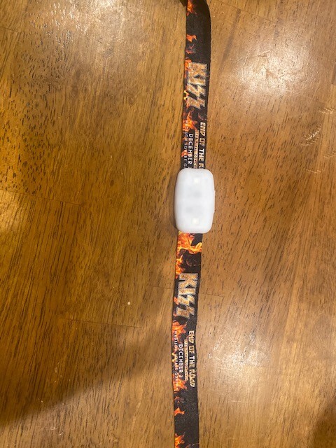 KISS EOTR TOUR EVENT LED BRACELET NYC MSG 12/2/23 WRIST BAND