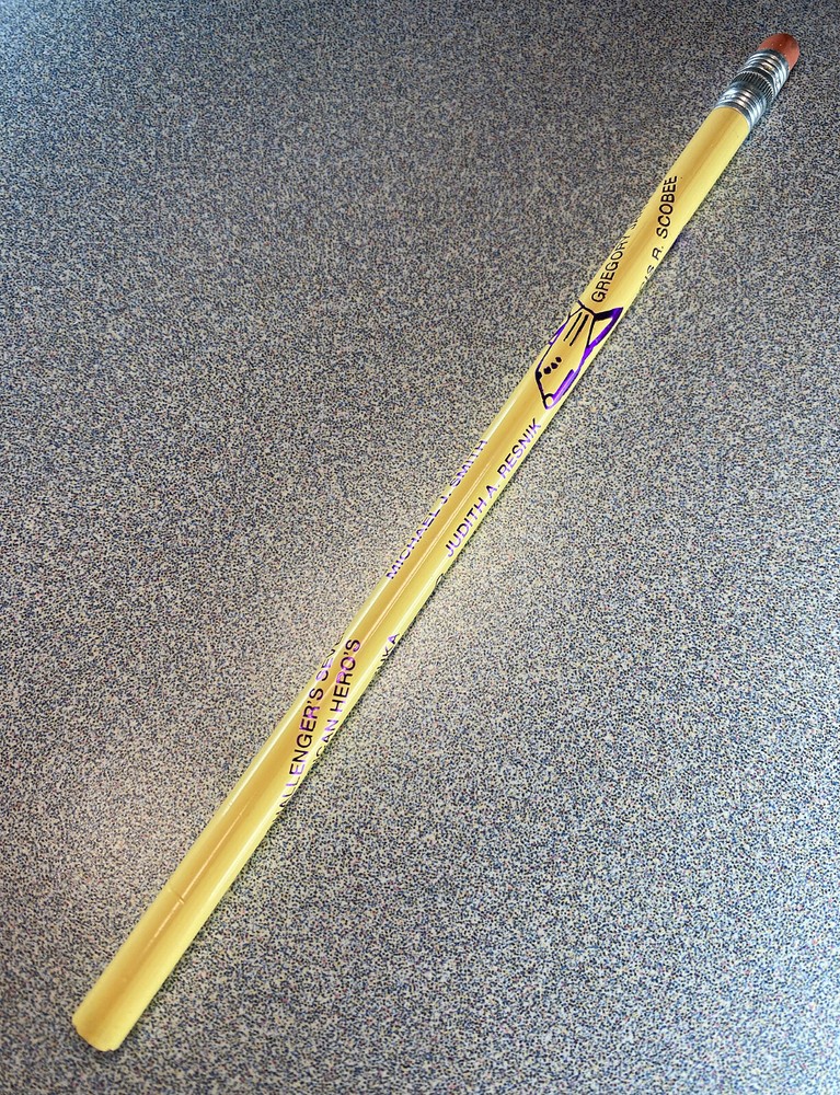 NASA Challenger Space Shuttle Hero's Pencil - Never Sharpened