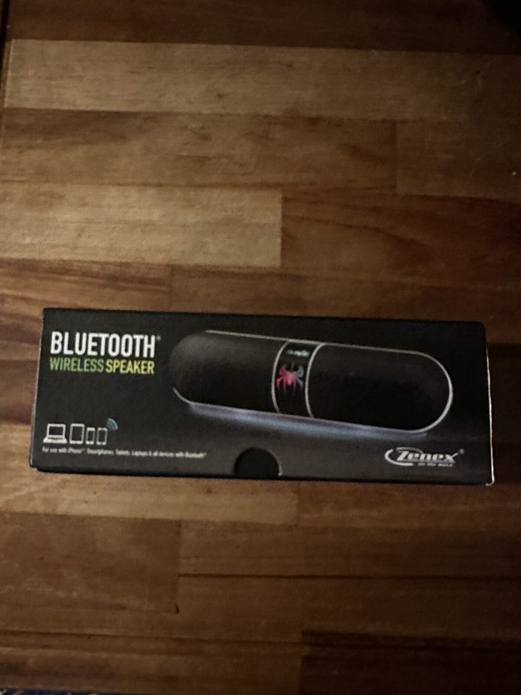 Zenex Bluetooth LED Wireless Capsule Speaker