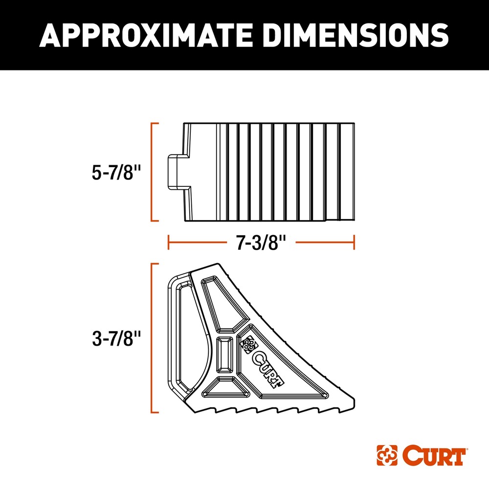 HD Wheel Chock (Bulk)