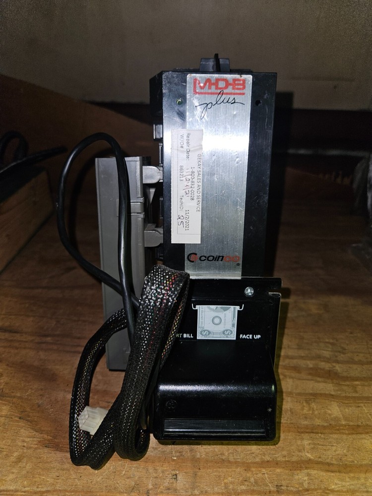 FULLY WORKING! Coinco BA32SA Bill Acceptor Validator for Vending Arcade 24Volt