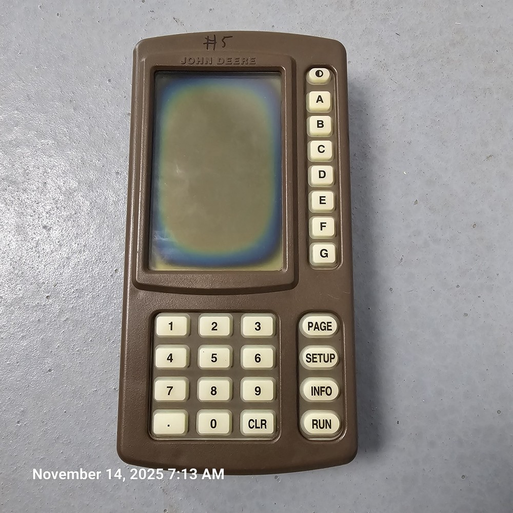 John Deere GS1 Greenstar Display White Button