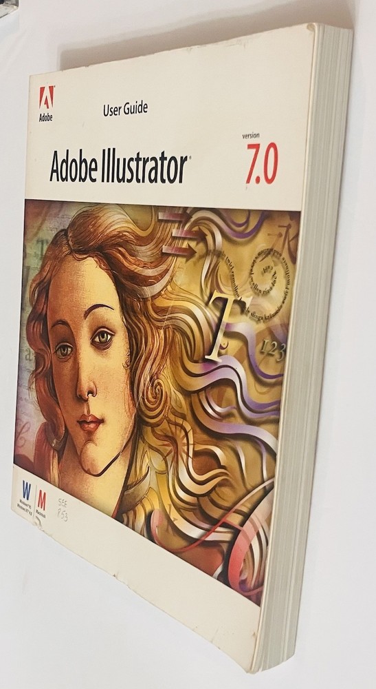 Adobe Photoshop 7.0 Upgrade CD Mac w/ Serial, User Guide + Illustrator 7.0 Disc