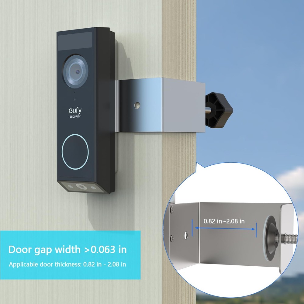 Anti-Theft Mount for eufy Security For Eufy Doorbell E340, Design