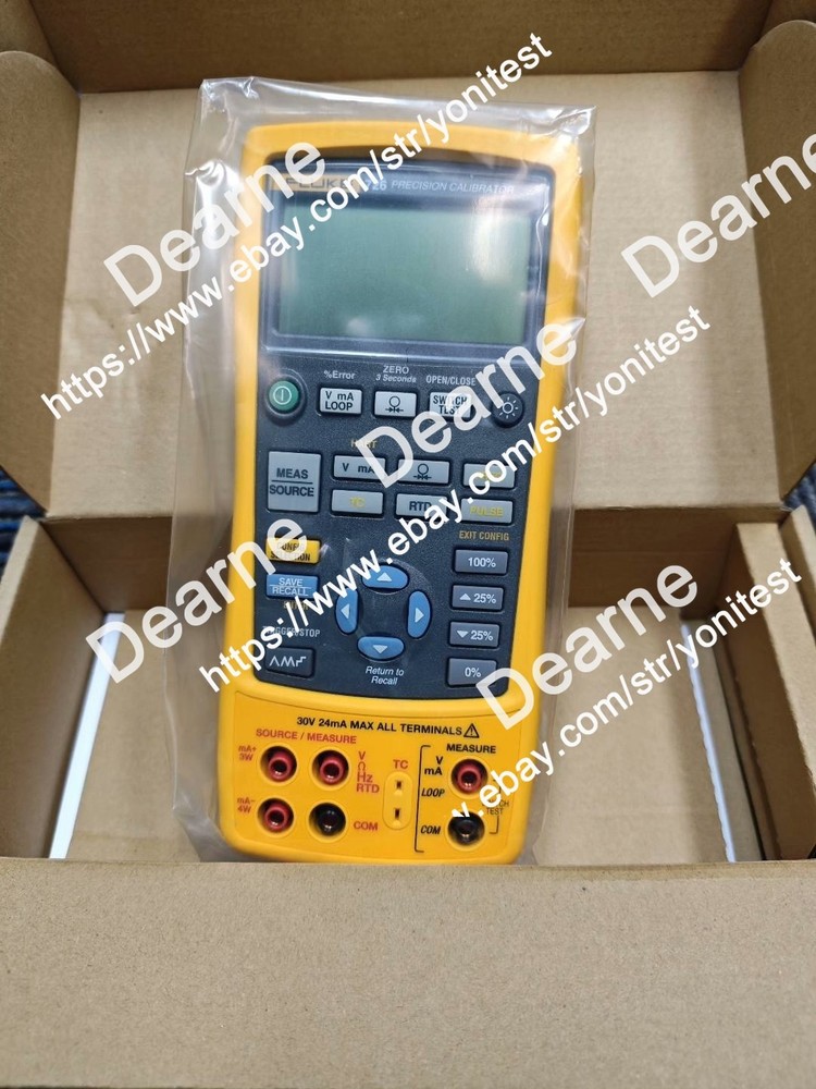 Fluke 754 Documenting Multifunction Process Calibrator HART NIST Calibrated Data