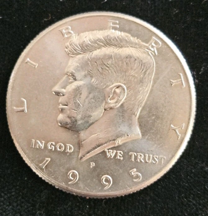 BU 1995-P 50C Kennedy Half Dollar