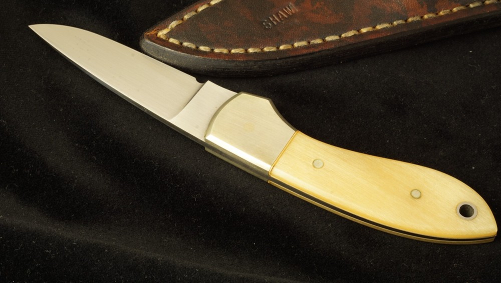 David SHAW custom knife fixed blade
