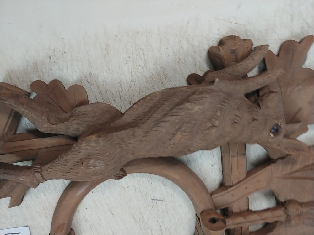 LARGE HUNTER CUCKOO CLOCK FRONT COVER