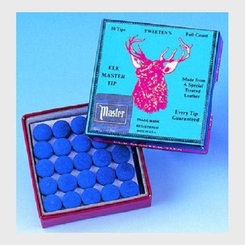 13 m.m. " soft" Billiard Cue Tips - quantity of 3