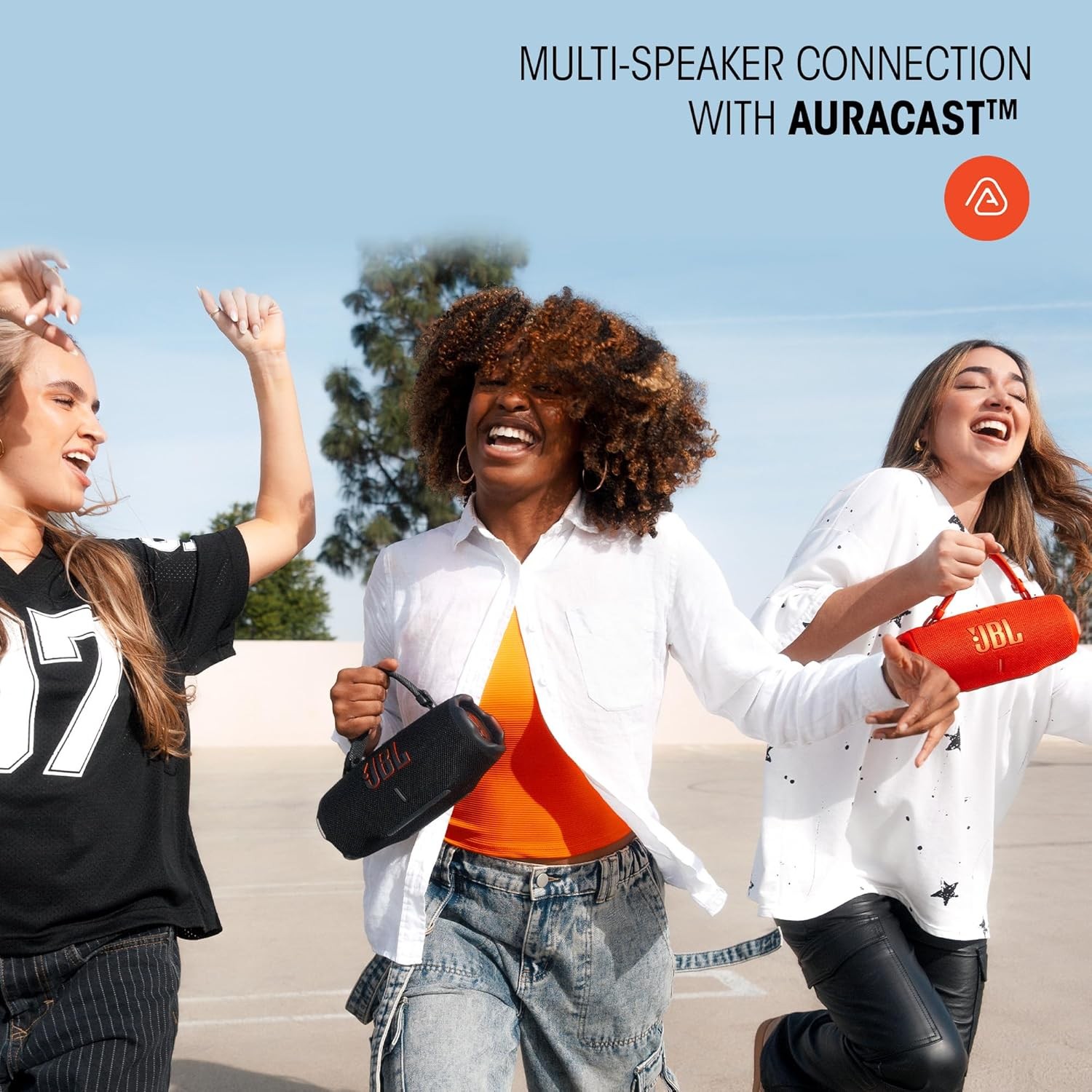 JBL Charge 6 Portable Waterproof Speaker w/Powerbank,Black-Certified Refurbished