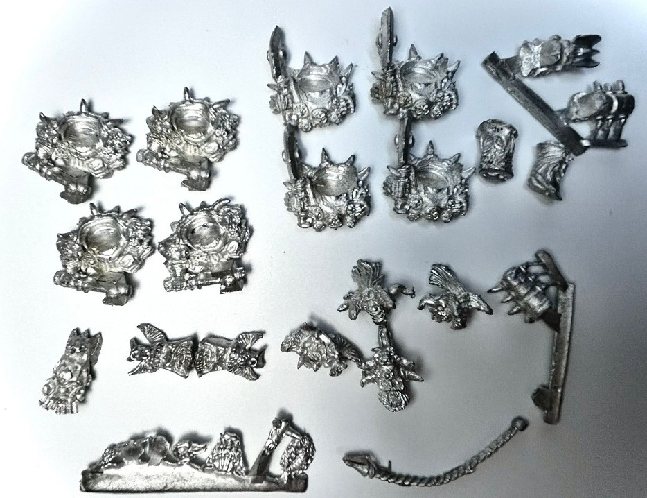 Conversion Pieces Bits pack Cast Metal.