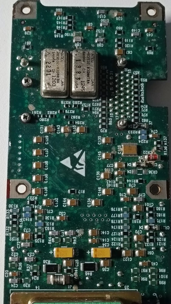 Aviation module system computing/analog-digital sensor processing board.