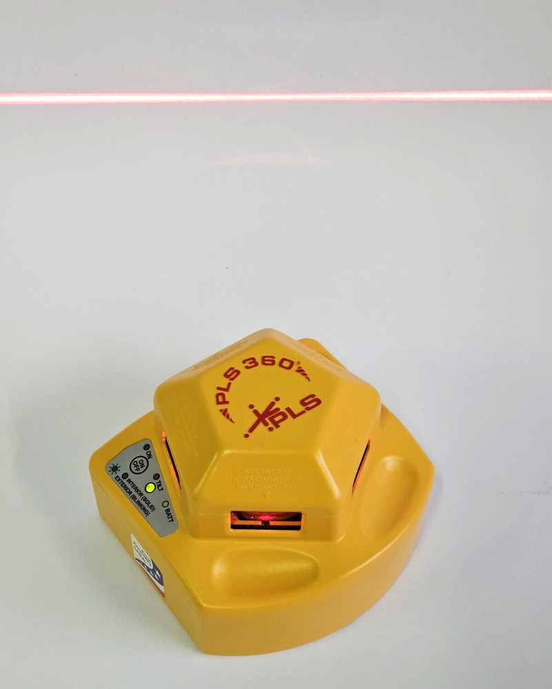 PLS 360 PROFESSIONAL Self Leveling Laser Tracer - Case Kit - NEW
