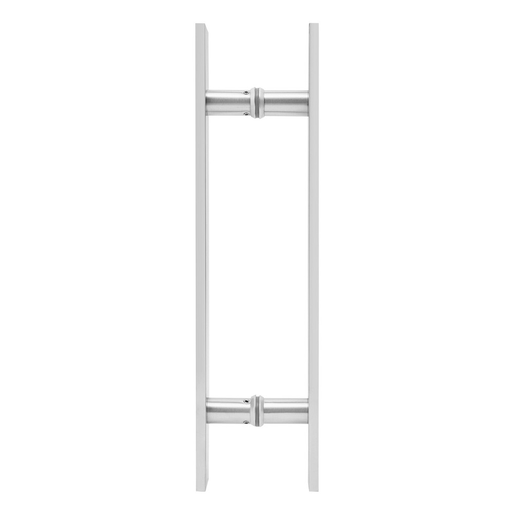 Double Sided Stainless Steel Door Handle Pair Pull Push Sliding Barn Door Handle