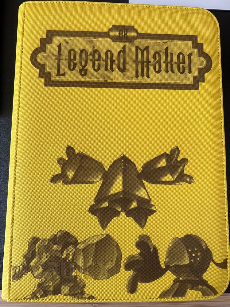 ex Legend Maker Vault X 9 Pocket Master Set Binder