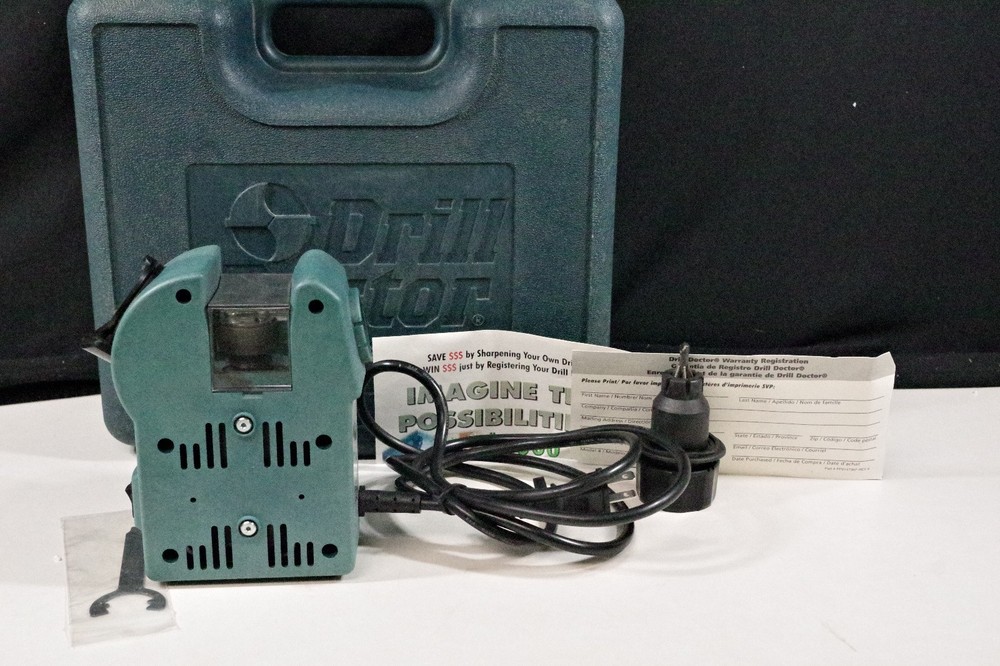 Drill Doctor Model 500 Drill Bit Sharpener With Case (03AL26CA)