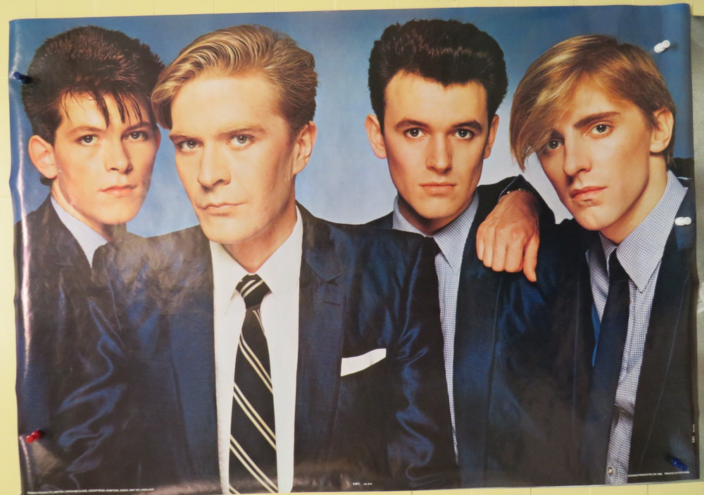 Rolled Vintage 1982 ABC Martin Fry Pop Band 23X35 Poster Anabas AA 073