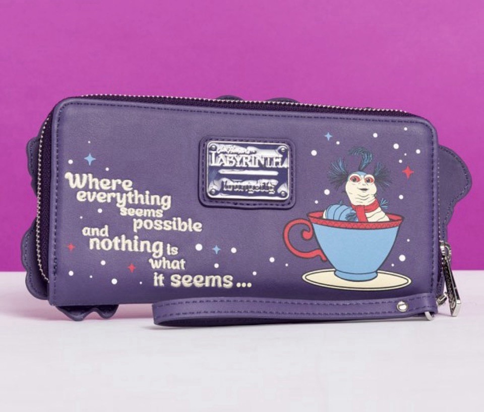 Loungefly Disney Labyrinth Lenticular Wristlet Wallet NEW