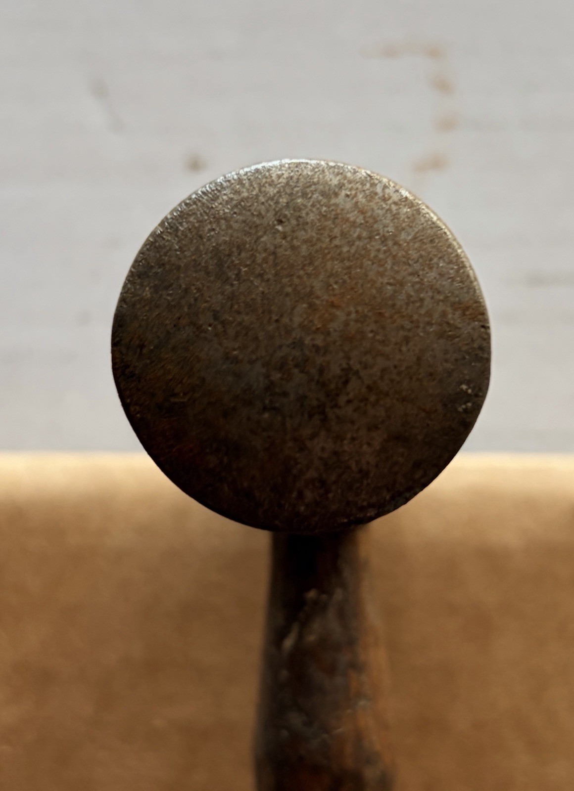 Vintage Auto Body Double Faced Planishing Hammer Repair Metalworker 12oz 12”