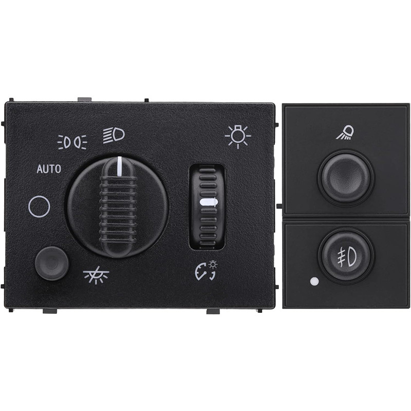 Headlight Switch Control Fog Lamp Button for Chevy Silverado GMC Sierra 19381535
