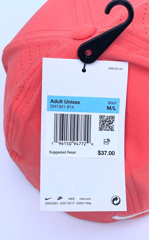 Nike Golf Classic99 Performance Flex Hat - Coral MEDIUM / LARGE