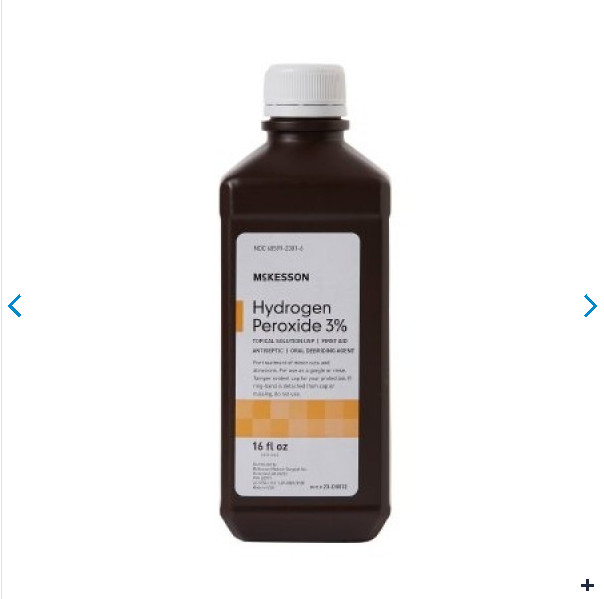 McKesson Hydrogen Peroxide 3 Percent USP
