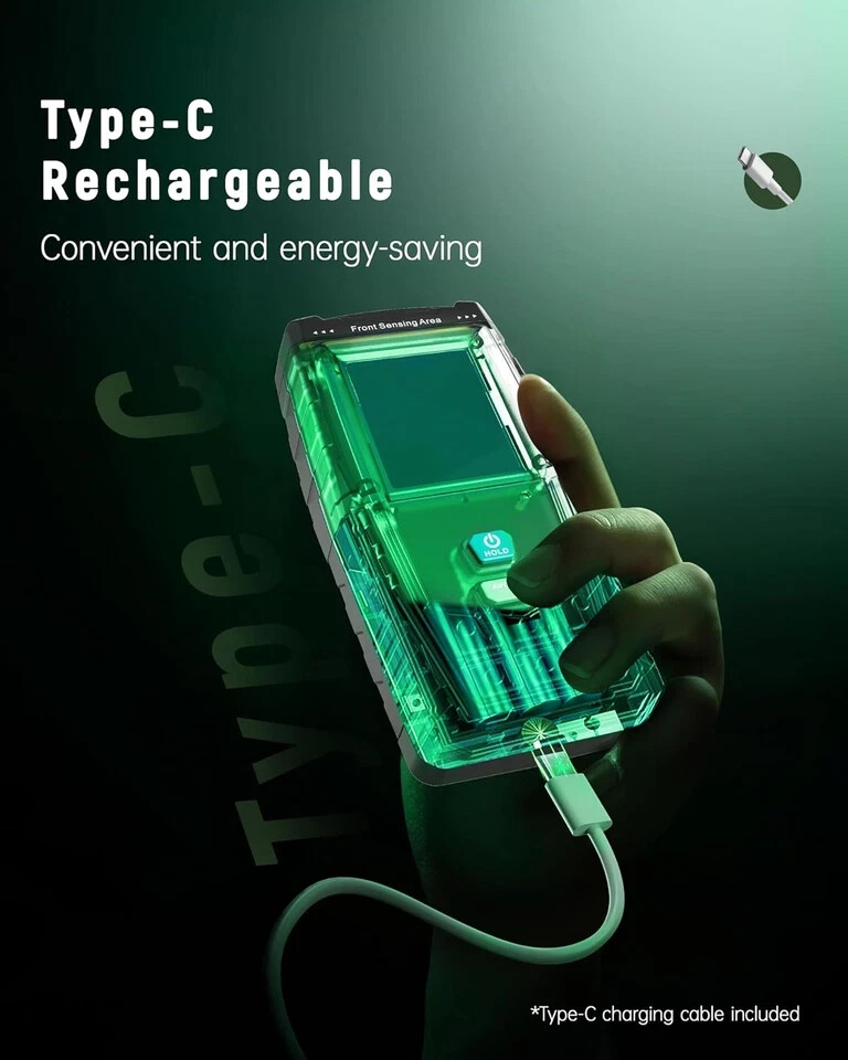 EMF Detector, Rechargeable Digital Electromagnetic Field Radiation Detector Hand