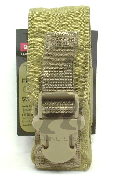 BAE Systems ECLiPSE Single Flash Bang Canister MOLLE Pouch - MJK khaki
