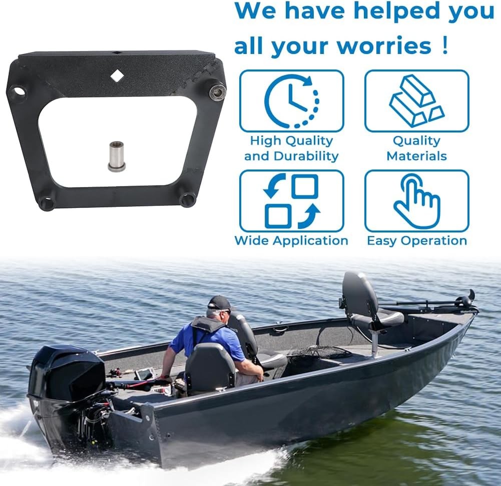 Fit BIA Outboard Boat Motor Engine Mounting Drilling Template 1/2" Drill Bushing