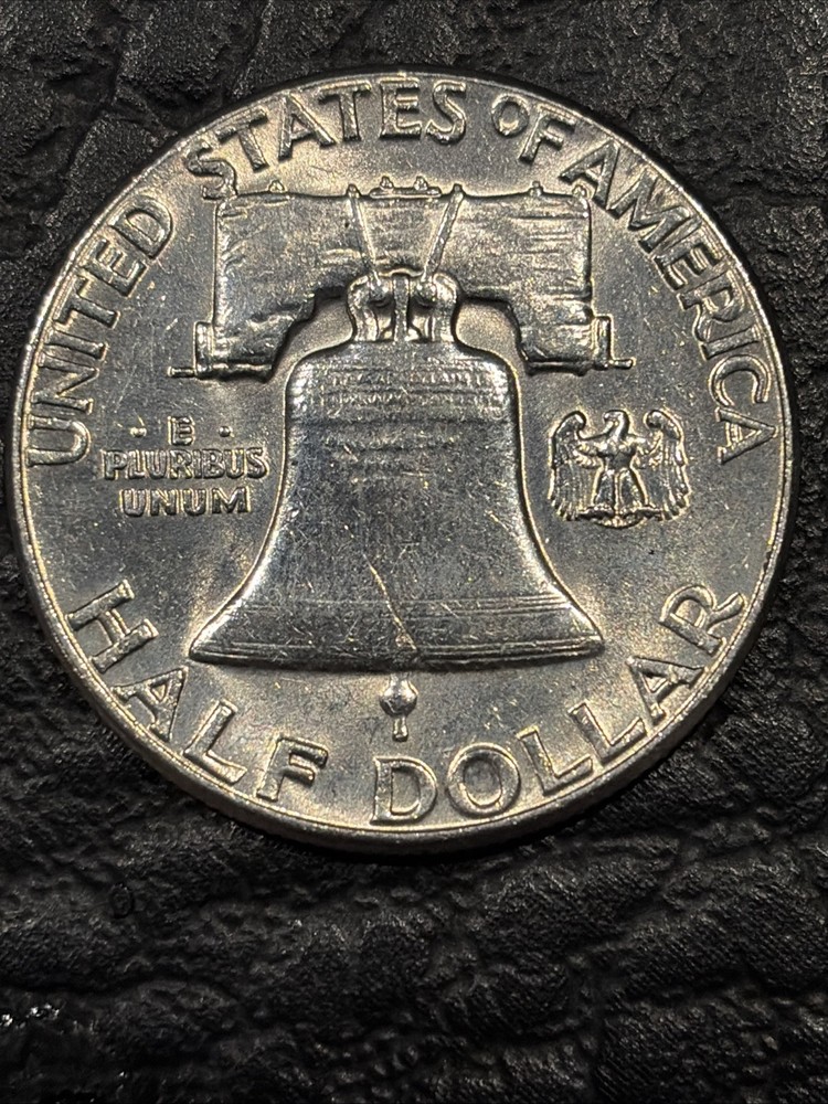 Rare 1963 No Mint Mark Franklin Half Dollar