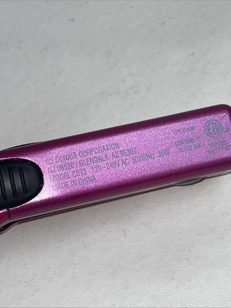 Conair Mini Flat Iron Travel Size Model CS73