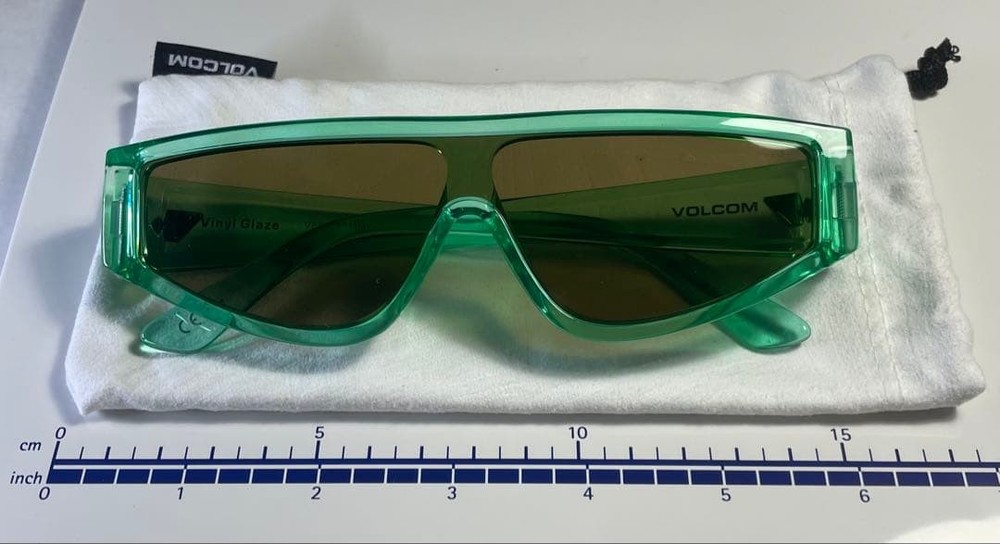 Volcom Clear Green Sunglasses