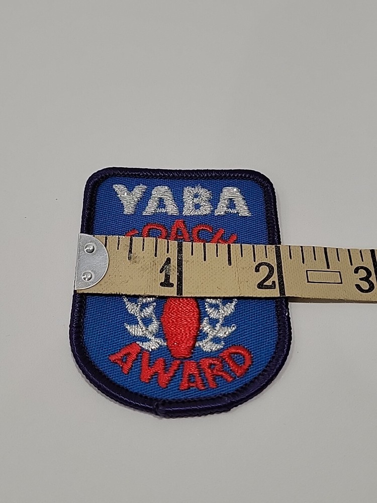 Bowling Patch YABA COACH AWARD Vintage (NEW)