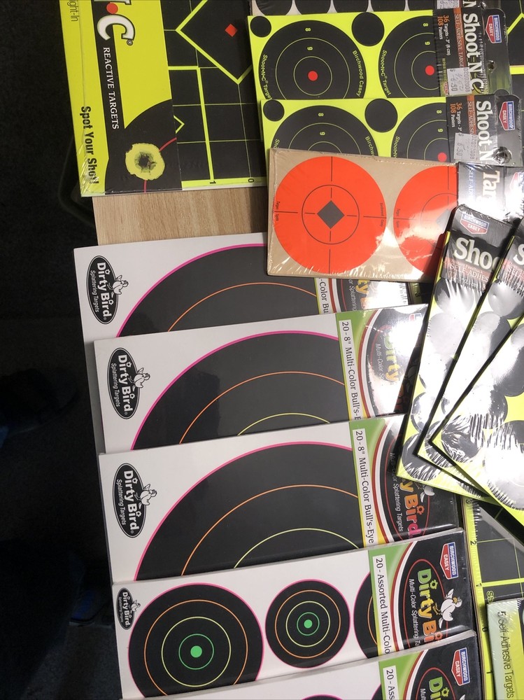 Shoot-N-C 6-Inch round Target u get all