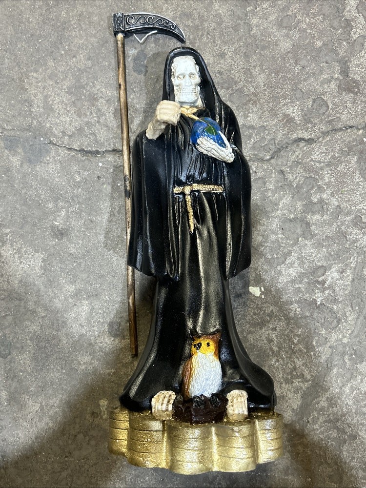 Santa Muerte Black 13in