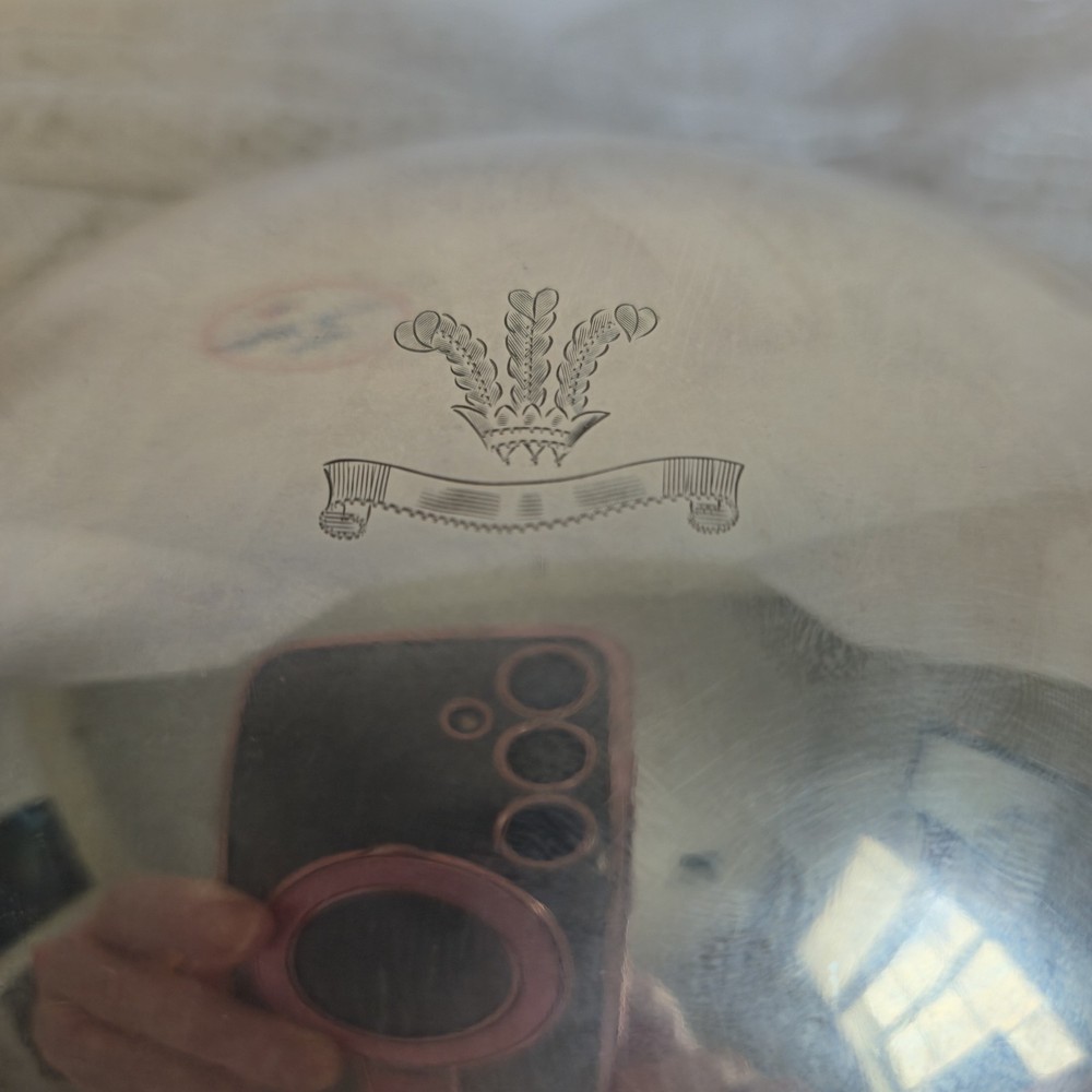 Victoria Silver Plated Dome Roll Top Dish Server Warmer Tableware